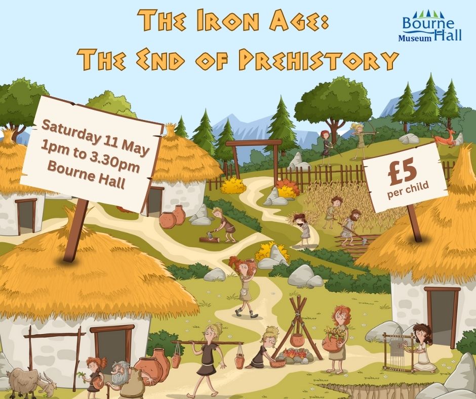 Don't miss the chance to meet Iron Age folk and learn about early Britain. The Iron Age saw advances in technology that would transform the lives of early Britons. ℹ️ orlo.uk/FrV60 🗓️ Saturday 11 May 🕐 1pm to 3.30pm 📍 Bourne Hall, Ewell, KT17 1UF 💰 £5 per child