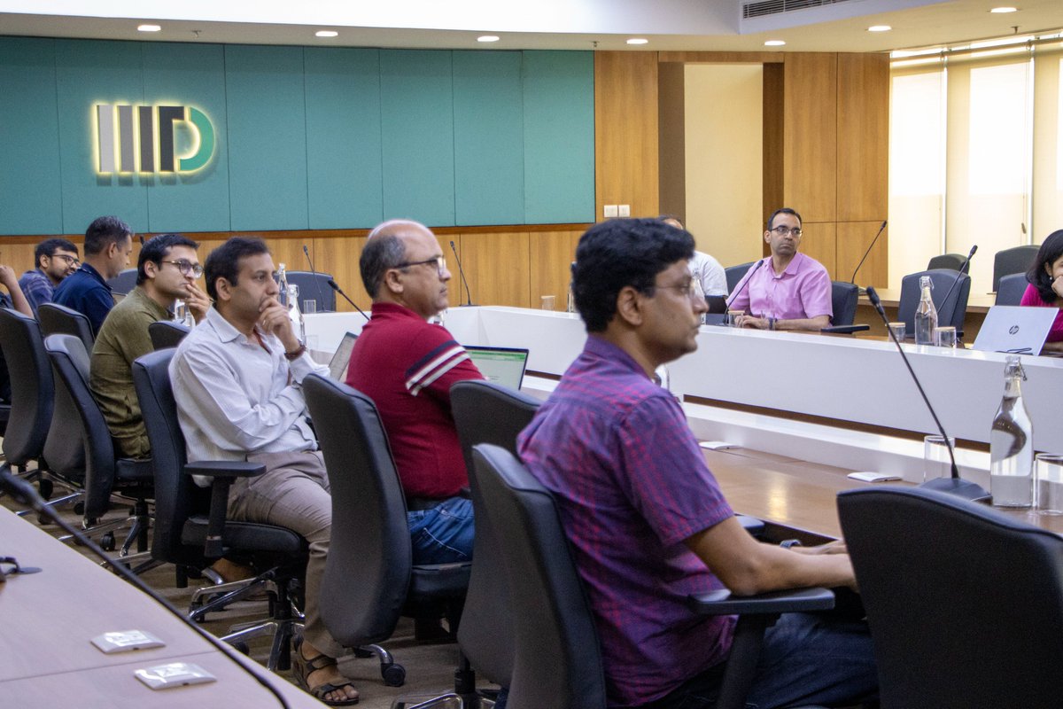 The Internal Quality Assurance Cell (IQAC) & the #NationalEducationPolicy team at #IIITD organized a session with IIITD faculty focused on best teaching practices to foster a more interactive, supportive, and effective learning environment. Here's a glimpse of the session!!