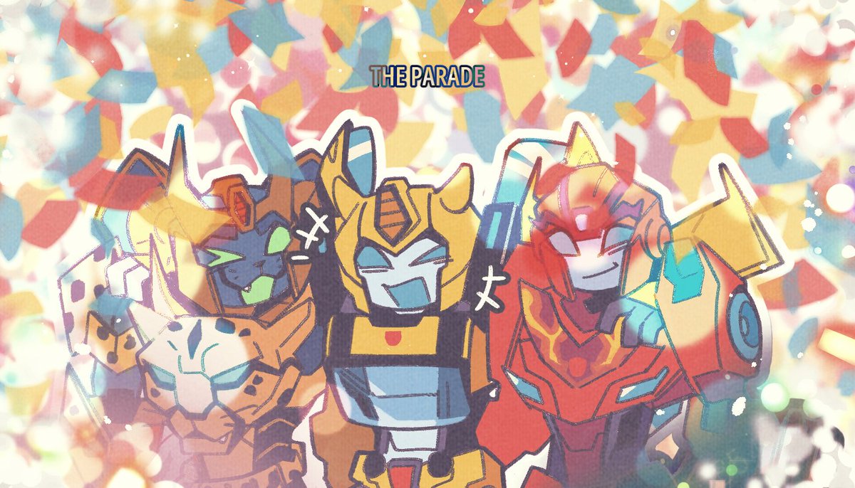 #Transformers #Cyberverse
Cheetor&Bumblebee&Hot Rod
🎉'THE' PARADE🎉