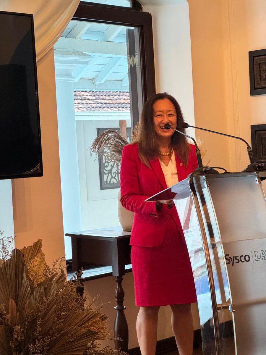 USAmbSL's tweet image. Yesterday I gave remarks at an event recognizing 10 years of American company Sysco Labs's (@syscolabssl) investment and success in Sri Lanka. A testament to strong US-SL business ties creating more than 1,000 jobs for people in Sri Lanka. As the largest Fortune 500 tech…