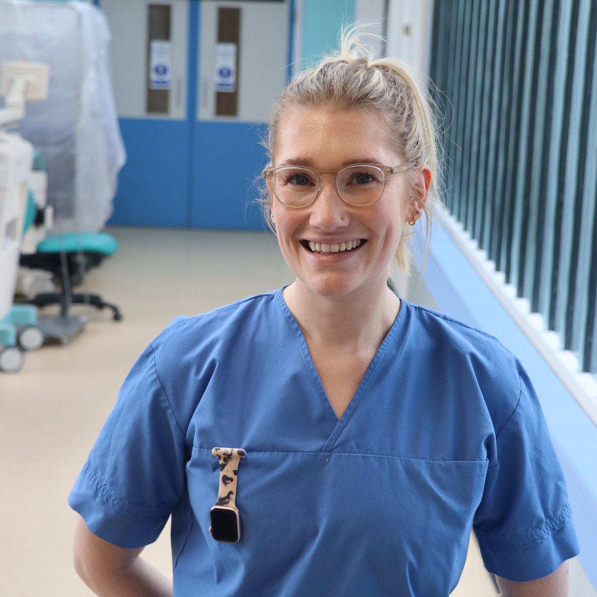 Samantha Close has been a critical care nurse at North Tees for overfive years. She said: “We're privileged to have such an important job looking after people. It is also amazing to see how much these patients are loved by their friends and families.' #NursesDay