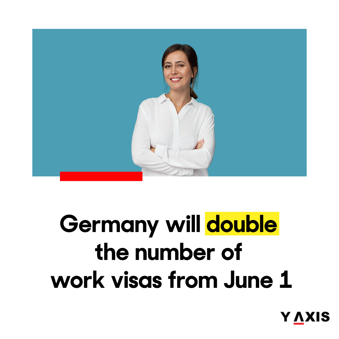 Germany Doubles Work Visas to 50,000, Welcomes Western Balkan Workers from June 1! Registration opens May 7-14, following the employment of 76,000 regional workers.

#Germany #workvisa #immigration #yaxis #Yaxisimmigration