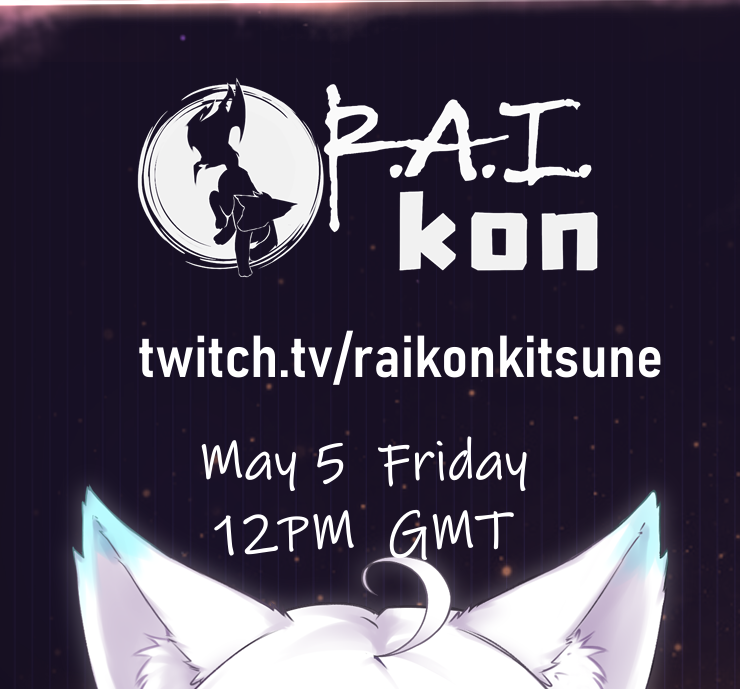 ♦️ Streaming on Twitch Soon!
🦊twitch.tv/raikonkitsune

#raikonkitsune #RAIkon #Vtubers #Livestream