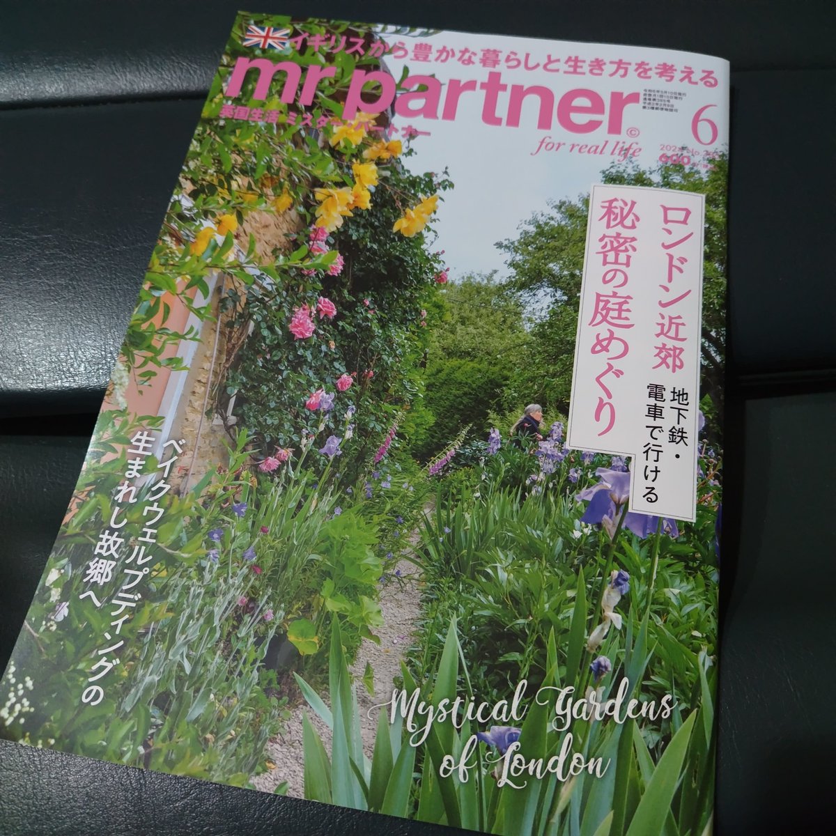 mr partner 6月号発売
恒松先生の特集や連載、いつかまとめて出版していただけないだろうか…