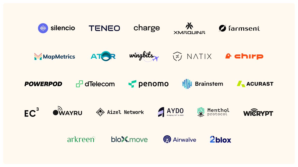 Twenty-Five.

Pre-launch.

peaq is a Layer-1 blockchain designed to be the best possible home for DePINs. 

Here are the 25 world-changing DePINs building in the peaqosystem as of today:

- @Acurast, decentralized serverless cloud
- @airwaive_biz, marketplace for wireless