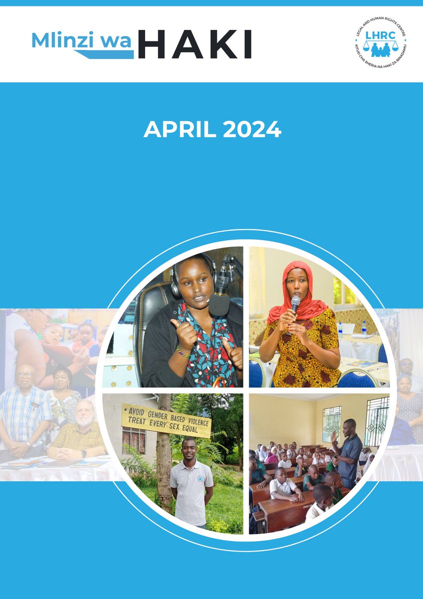 #Legal and #Human Rights Centre (#LHRC)—April 2024 Newsletter. Download it here to read; click the link below 👇🏻👇🏻. t.ly/jdLrI