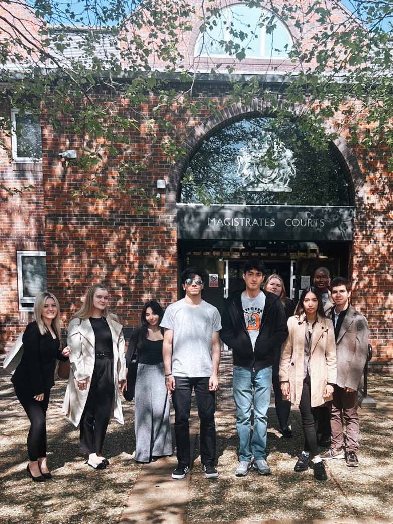 Students have been visiting Norwich Magistrates’ Court. 1st year, Ventsislav Lyubomirov, says that the briefing they received and observing the court provided invaluable insights into the practical dynamics of proceedings