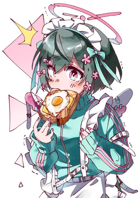 くらりちゃん #IyowaGirlsDraw #メイドの日