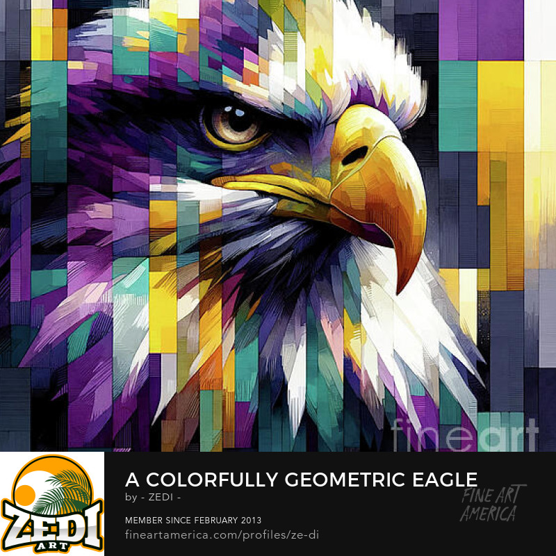 A Colorfully Geometric Eagle
fineartamerica.com/featured/a-col…
#digitalartwork #digitalillustration #digitalpainting #digitalart #fineartamerica #art #artgallery #artist #fineartpainting #Poster #posterart