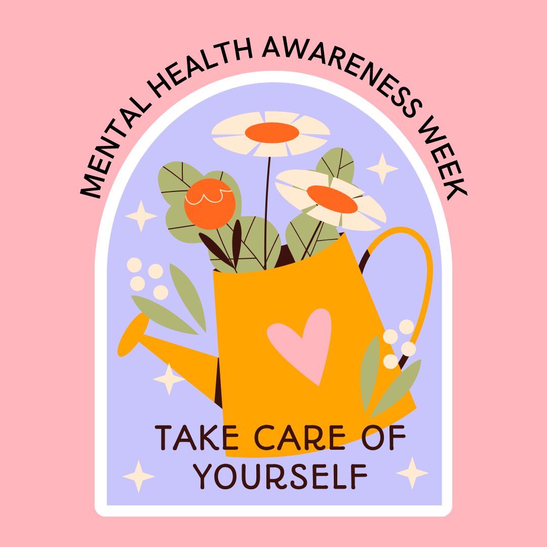 National Mental Health Awareness Week happens May 10 - May 16. 🌻 This week provides an opportunity for the world to focus on achieving good mental health, and it is open to what YOU want to do. Reach out to friends, visit a therapist, or read a book on #mentalhealth.