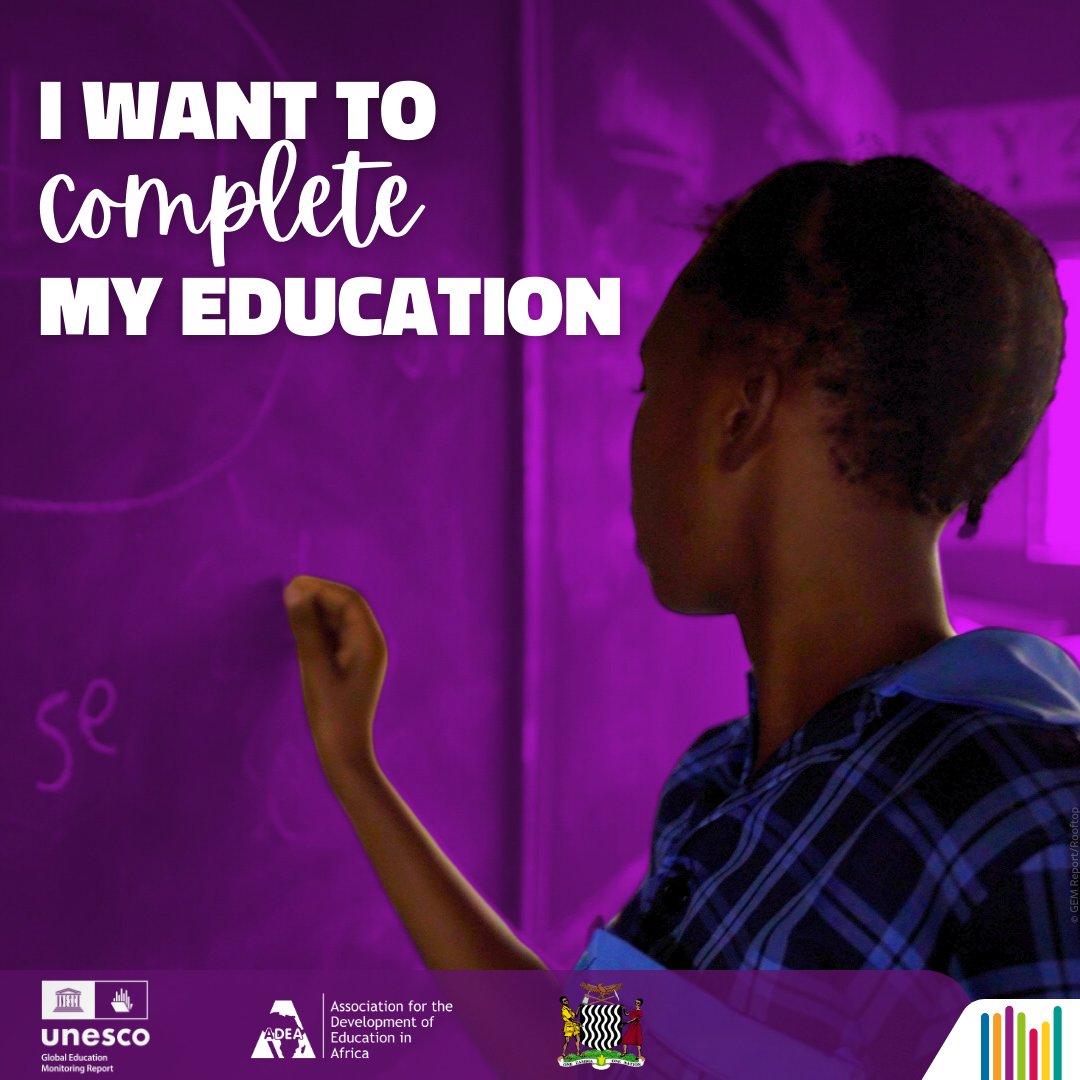 Education in #Zambia 🇿🇲: ensuring timely enrollment and completion remains crucial. Around two-thirds of children complete primary education on time. Learn more in the Spotlight on Zambia report by #GEMReport, @ADEAnet and @Medu_Zambia: bit.ly/spotlight2024-… #BorntoLearn