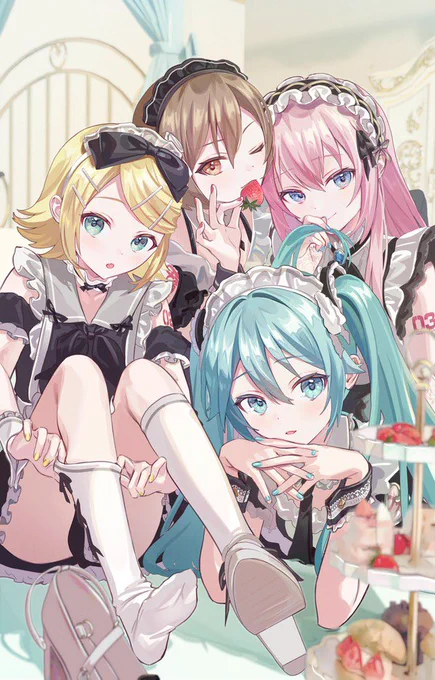 どの子がお好み? #メイドの日 