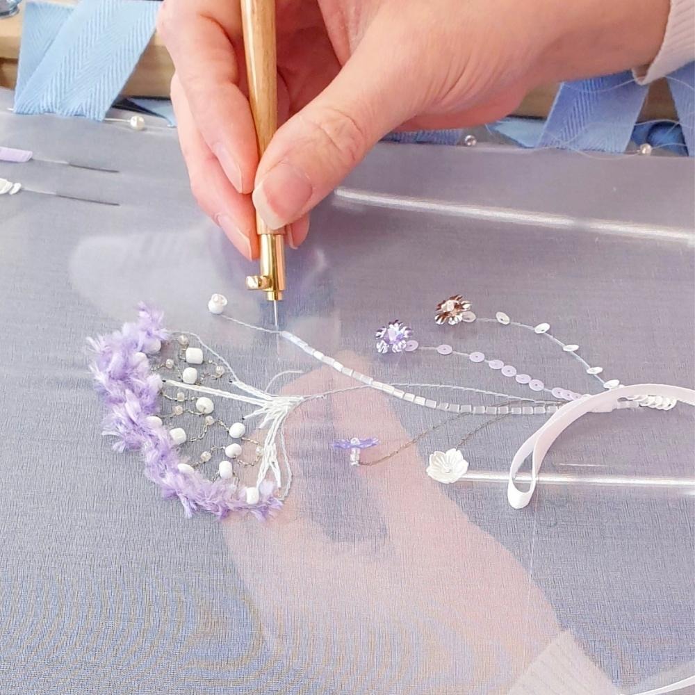 Fancy a unique opportunity to learn about couture beading from industry experts? 🧵 Don't miss! Beginners Couture Beading Workshop hosted by Charlotte Appleby. 📆 18-19 May 📍The Hub, 42 Bonar Rd, London SE15 5FB 🔗 bit.ly/4cSvEcg