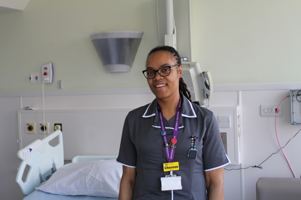 For Nursing & Midwifery week, midwife Cherese Reid says: 'What I love about my job is where I have made a difference and the person says 'thank you'. 'Midwifery is not a one-size-fits-all profession and you have to adapt quickly to care for people in the way that suits them.'