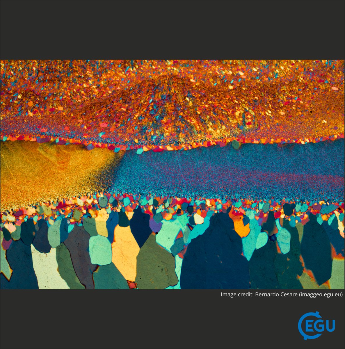 This year's #EGU24 #PhotoCompetition had so many amazing submissions it was hard for our judges to pick the Top 10! In case you missed them, we're highlighting all 10, starting with Bernardo Cesare (@micROCKScopica)'s 'The Concert'.

Read more: egu.eu/5OJV0J/