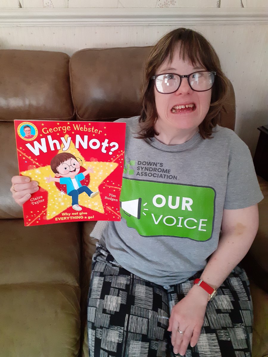 Lindsay, a member of the Our Voice network, has written a fabulous review of George's Webster's wonderful new book 'Why Not'! Check it out here 👉 loom.ly/xT653nE #OurVoice #InclusionMatters