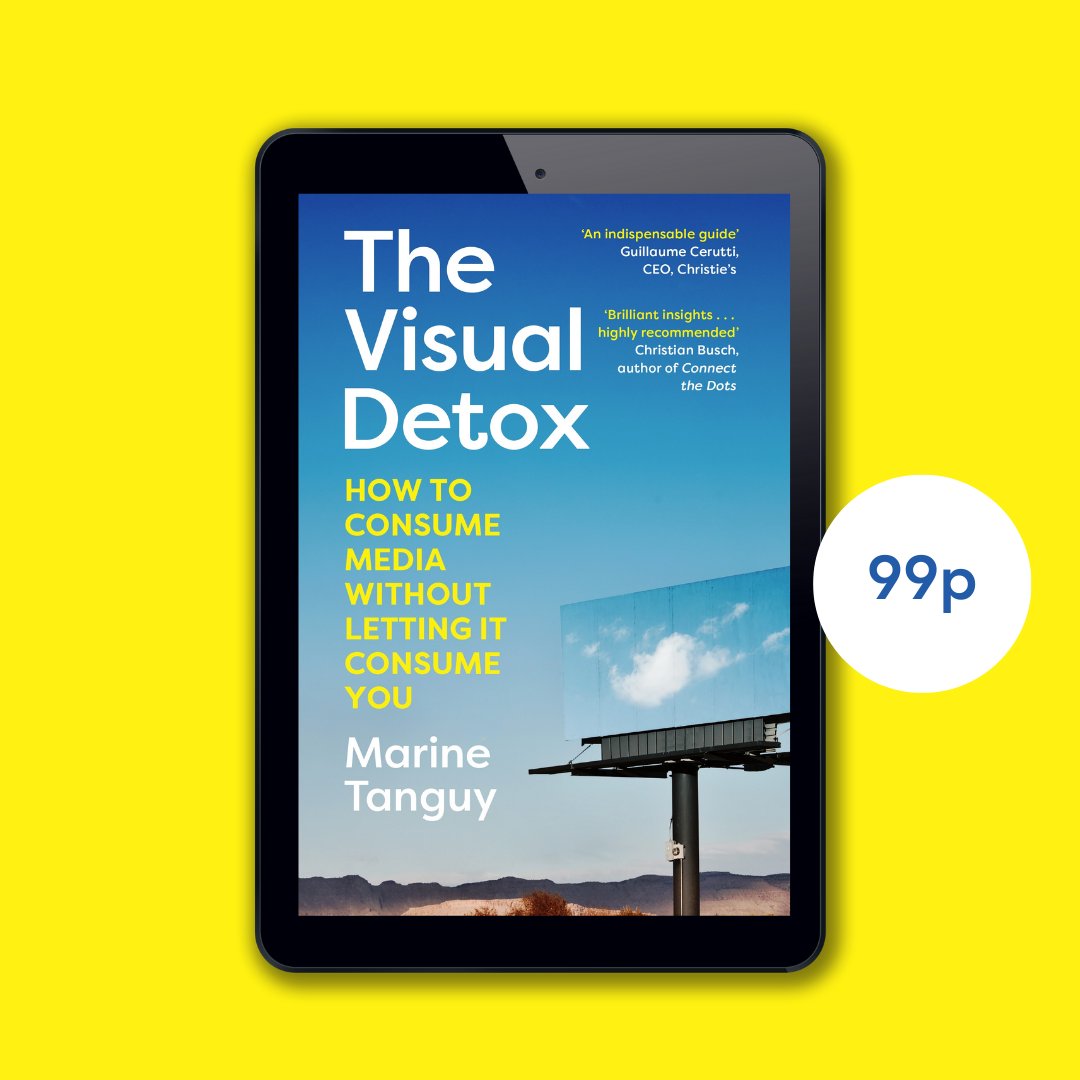 👁 @MarineTanguyArt's THE VISUAL DETOX is just 99p in today's Kindle Daily Deals. With #MentalHealthAwarenessWeek coming up, it's an empowering and enlightening about how the imagery we see shapes our wellbeing: bit.ly/visualdetoxkdd 🖌