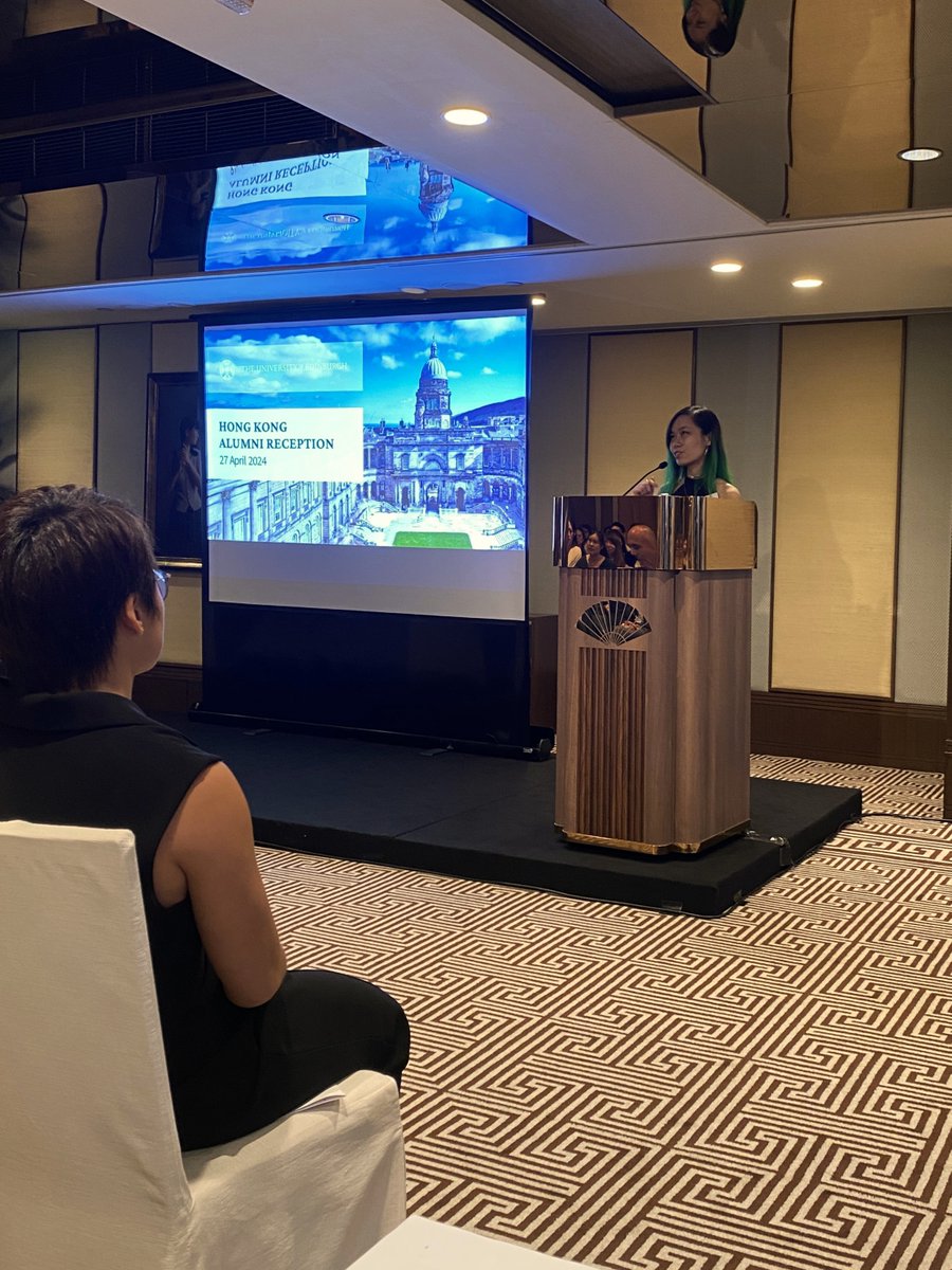 We recently hosted a special event in Hong Kong with over 120 @EdinburghUni alumni, students & friends in attendance. Great to hear from our speakers & all guests enjoyed the networking opportunity afterwards. Big thanks to everyone who contributed to the success of this event!