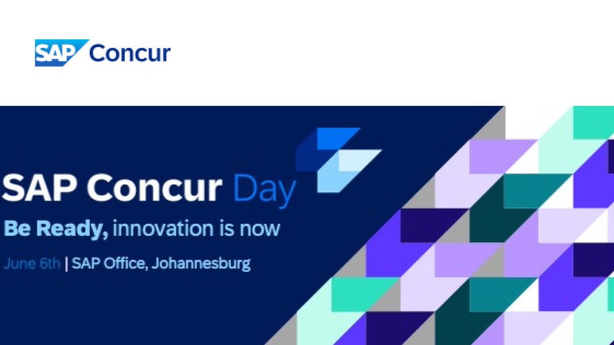 @SAPConcur Day is back, and it's bigger and better than ever before! 

From #AI to #Sustainability, we've got it all covered. 

Register Now: forms.office.com/r/9ft3xxut4K

#SAPConcurDay #SAPConcur #SAP #AIinBusiness #CloudComputing #FinancialTechnology #TravelAndExpense #Technology
