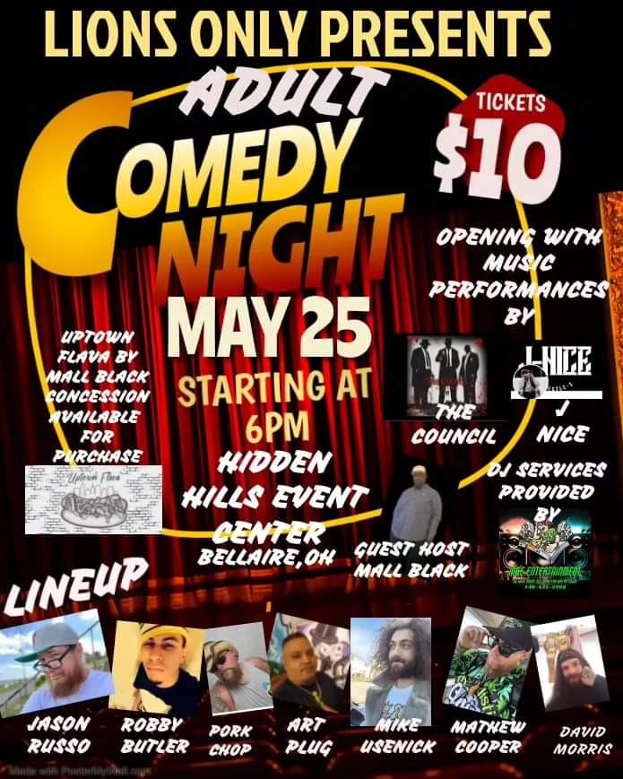 #May is going to be fun 

😉🤛 #MainFNMan
 
#lovewhatyoudo #suportsmallbusiness #supportlocal #supportsmallbusinessowners #supportlocalartists #LTF #standupcomedy #goodtimes #Ohio #WestVirginia #tagafriend #tagsomeone #TellAFriend