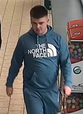 We have released an image of a man we wish to trace after a vulnerable elderly man was duped out of £800. The incident happened on Tuesday 9 April at around midday. The victim, a man in his 70s, was approached outside Lidl supermarket in Carrington. orlo.uk/FHFfL
