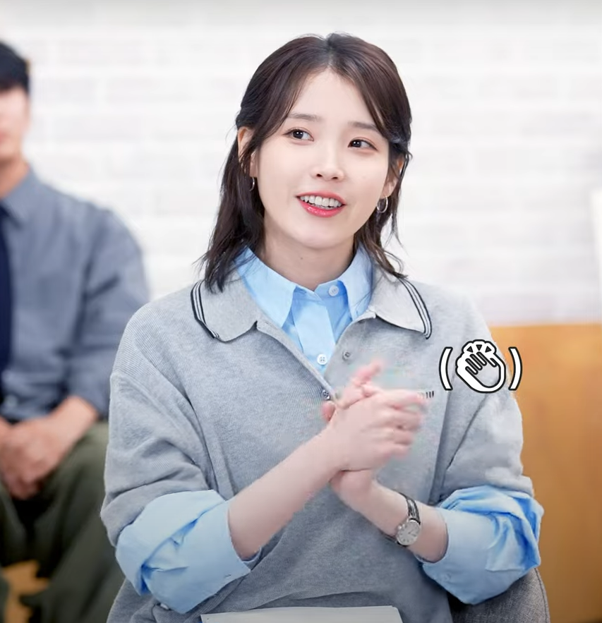 iu dress shirt Check Out IU's Enchanting Shirt Dress Look For The Ultimate Girl-Next-Door Charm At The 'Dream' Press Conference