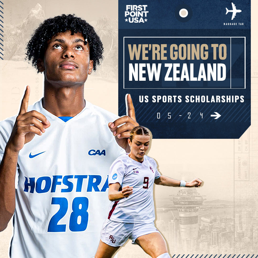 ✈️ Next stop New Zealand 🇳🇿 ... With FirstPoint USA’s team visiting Wellington and Auckland later this month to identify the next generation of soccer talent on behalf of some of the leading universities in the States, we take a look at some high-flying Kiwis who have graced the