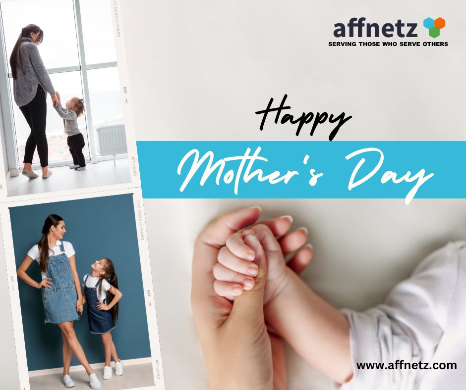 Wish your mom a happy mother's day today! . . . #Affnetz #HappyMothersDay #DonorManagement #fundraising #nonprofitsupport #nonprofits #nonprofitsoftware #nonprofitmanagment #communitycentricfundraising #donorengagement #fundraising #donors #taskmanagement #fundraiser