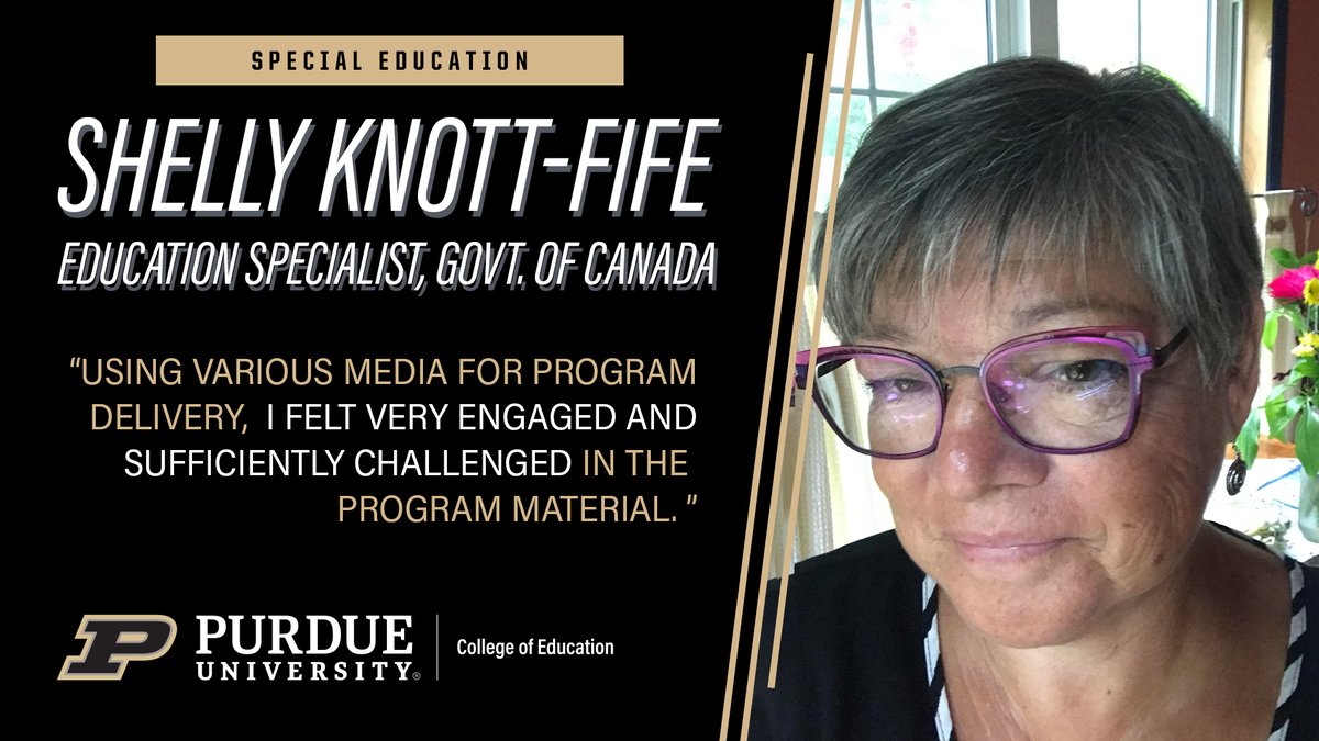 “The master’s in #SpecialEducation program was very accessible with its online learning approach,” says Dr. Shelly Knott-Fife, Education Specialist for the Government of @Canada. 🚂 🖤💛 bit.ly/coe-online-sped