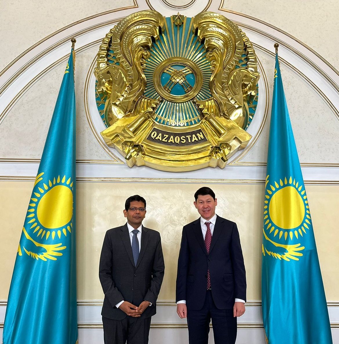Warm welcome to Mr. Utsav Kumar, @ADB_HQ new Country Director for Kazakhstan.
Over past 30 years 🇰🇿 & #ADB partnered together on numerous projects that contributed to the econ. devel-t & improved quality of life in 🇰🇿
Confident that our cooperation with ADB will thrive further.
