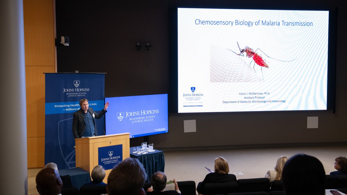 Conor McMeniman @McMenimanLab explained the Chemosensory Biology of Malaria Transmission 

Learn more about & Register for Vector Encounter here 
publichealth.jhu.edu/malaria-resear…

5/7