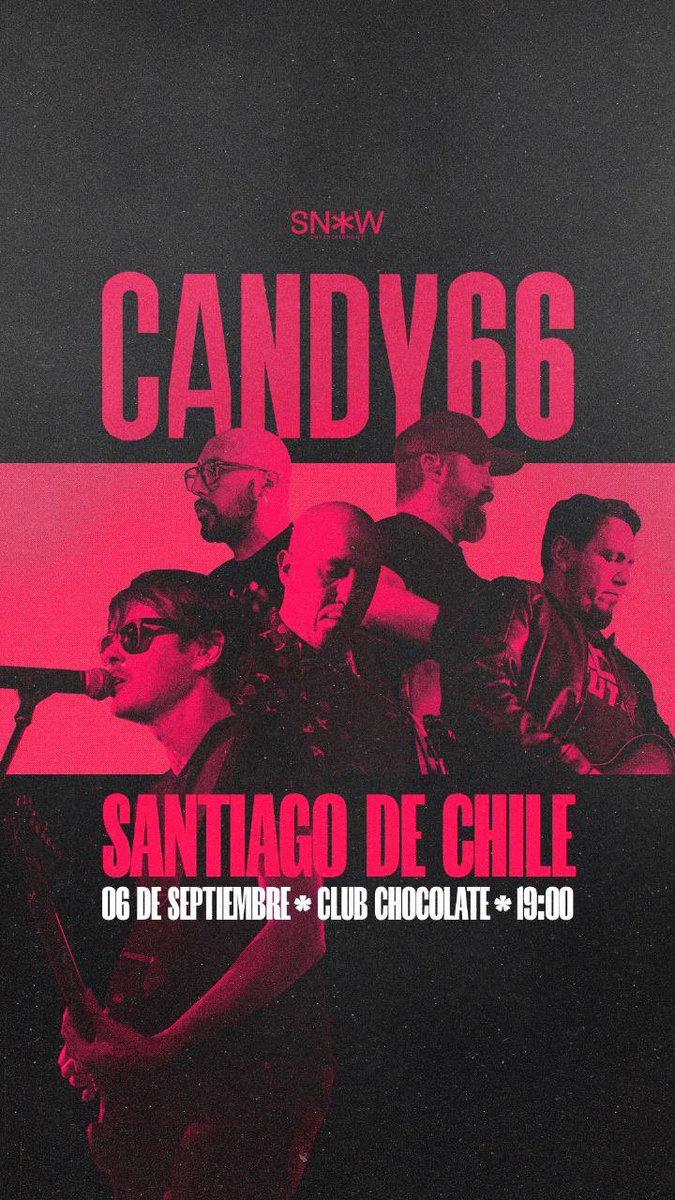 Candy66oficial's tweet photo. CHI CHI CHI - LE LE LE, ATENCIÓN comunidad 66 de Santiago de Chile

Es oficial!, Todo está listo para nuestro regreso a Chile, nos re encontraremos el viernes 6 de Septiembre en el club Chocolate a las 20h.

https://t.co/rlOgwkXYMM https://t.co/MSQkmrLuF2