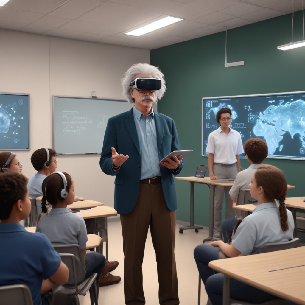 From #Einstein to #anime, HKUST explores #AI professors in the classroom! 🎓💻 
What does this mean for education? 🤔
#AIEducation #FutureLearning #TechInnovation #VirtualLearning #AIconomy
channelnewsasia.com/east-asia/hong…