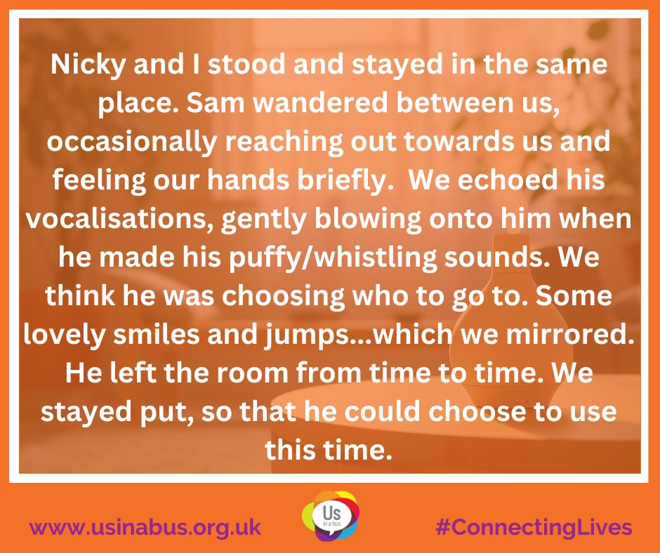 #learningdisability #connectinglivessince1990 #intensiveinteraction #charity #disability #specialneeds #PMLD #autism #disabilityawareness