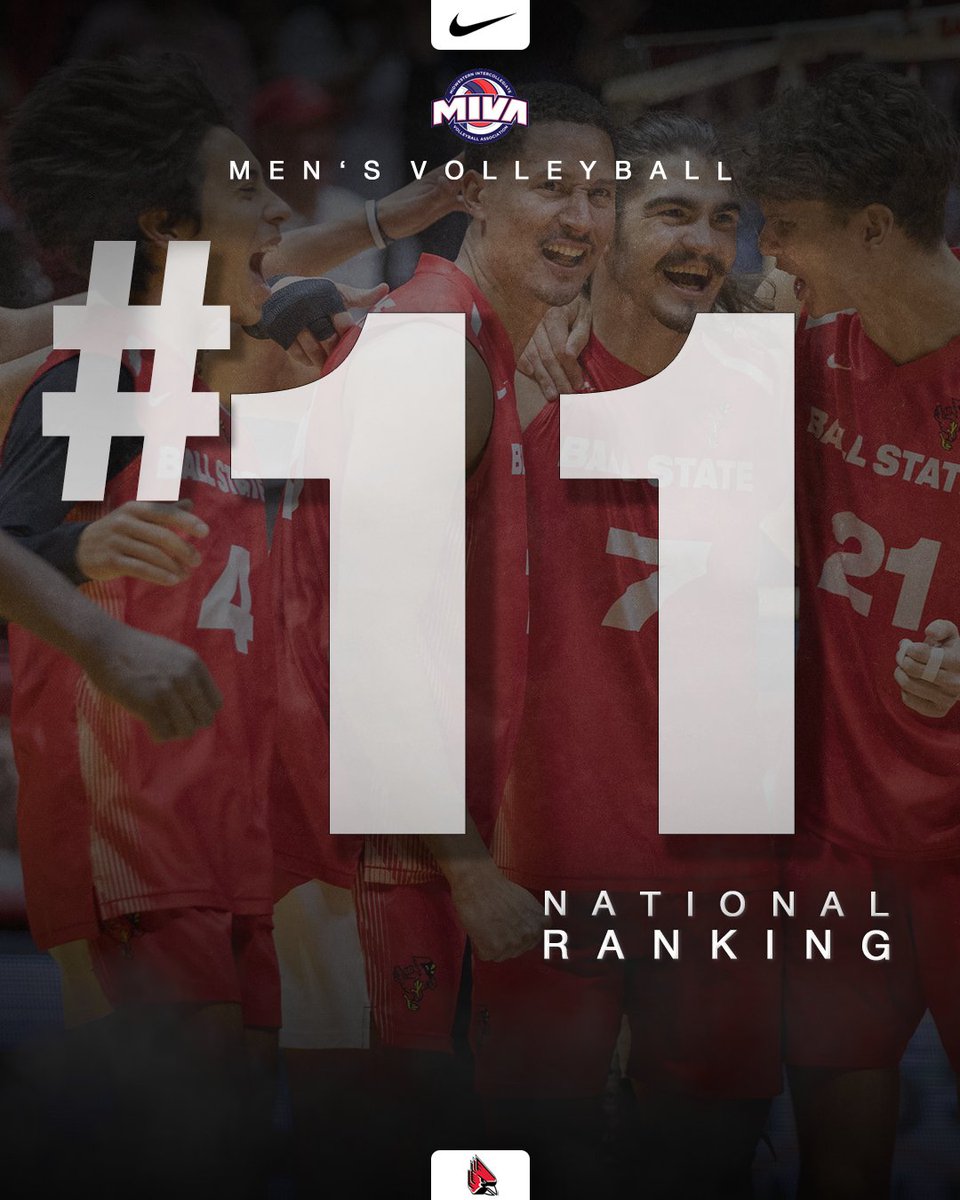 Your Cardinals are ranked #️⃣1️⃣1️⃣ in the final @AVCAVolleyball National Poll 🏐 #ChirpChirp x #WeFly