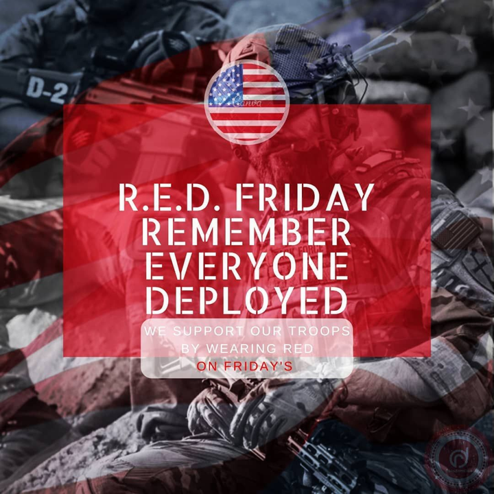 🇺🇸 #REDFriday #Buddy✅with #Veterans 🙏RH
❤️#SupportOurTroops #VeteransLivesMatter❤️
⭐️ 🇺🇸 Repost #EndVeteranSuicide #dial988press1 🇺🇸⭐️
🇺🇸 @MimiE0417 @MChinchopper @C0smicR0nin @CraigH_WPS 👈
🇺🇸 @JesseWolfDancer @DarinArmstrong @Rashelly123 @Crandy79415 👈
🇺🇸@SteveSample22…