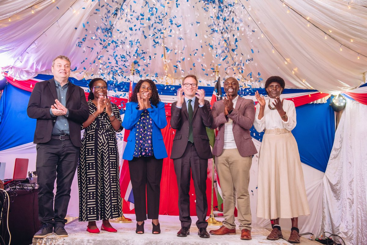 Last night, with PS Education @Bettymuganda17 , we launched 🇬🇧 International Science Partnership Fund in Kenya. So the best 🇬🇧 & 🇰🇪 researchers and institutions can work together. And access up to £63mln, for world changing research and projects.