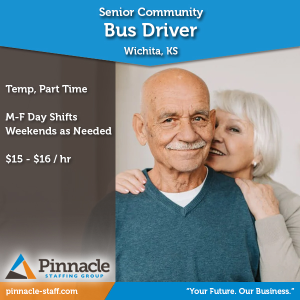 We're searching for a part time Bus Driver for a Senior Community in Wichita, KS. Apply today!

indeed.com/job/part-time-…

#wichitajobs #wichitaksjobs #drivingjobs #busdriverjobs #applynow #nowhiring