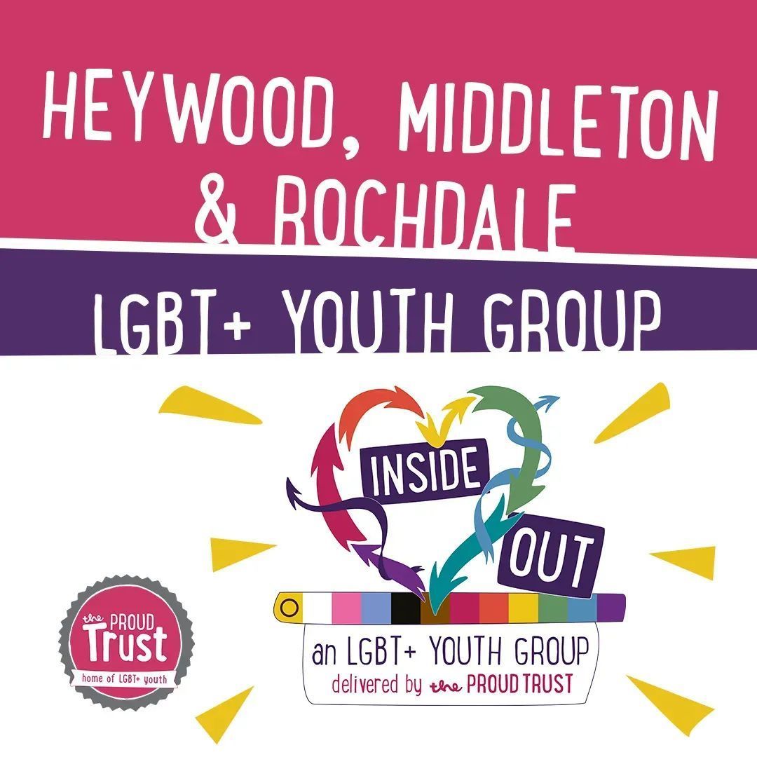 🏳️‍🌈✨ Inside Out is our weekly LGBT+ youth group for young people in #Rochdale meeting in person and online Looking for your local #LGBT+ youth group, check out the map on our website 👉 buff.ly/3KKG2HI