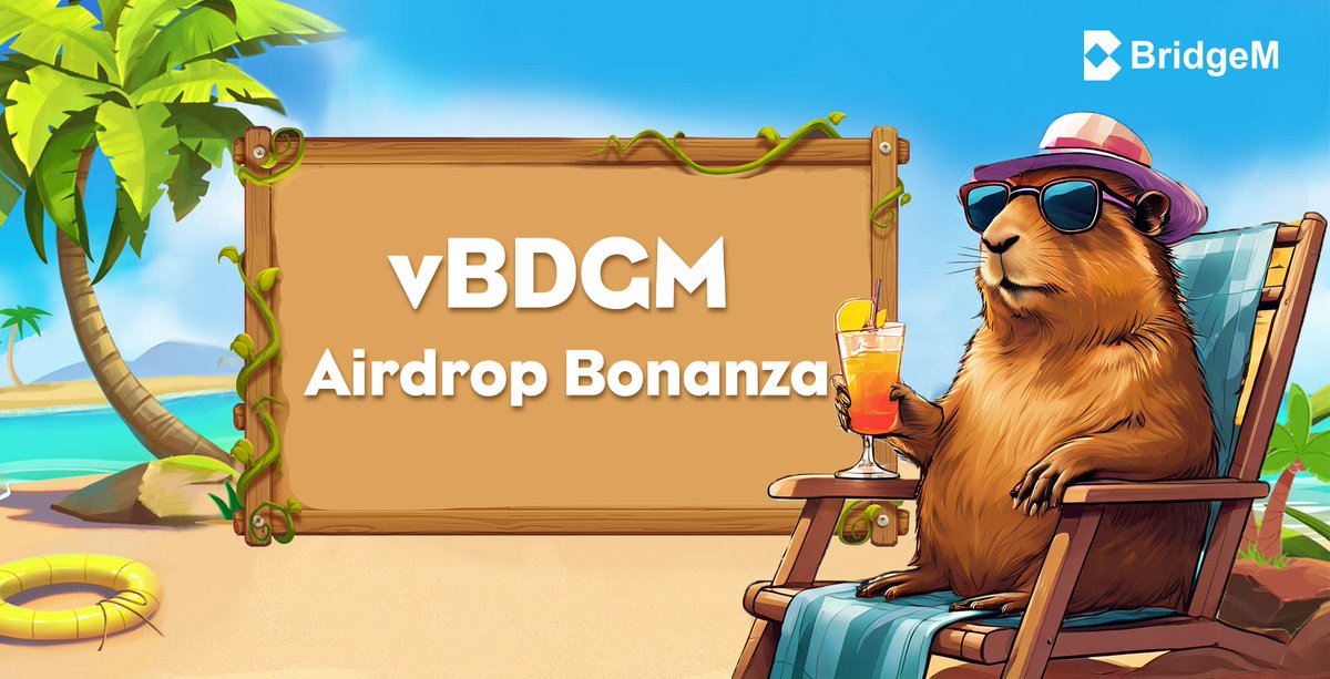 🌟 Unveiling the BridgeM Airdrop Bonanza! Embark on a rewarding voyage with us.

🚀Engage in one-time and daily tasks to amass your treasures: bridgem.io/airdrop

📅 The adventure lasts until the dawn of June. 

🧾Dive deeper into the saga of the BridgeM airdrop by exploring