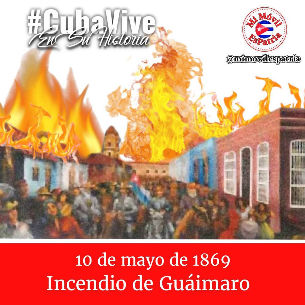 @mimovilespatria Aquí nació la república de #Cuba . #CubaViveEnSuHistoria #MiMóvilEsPatria