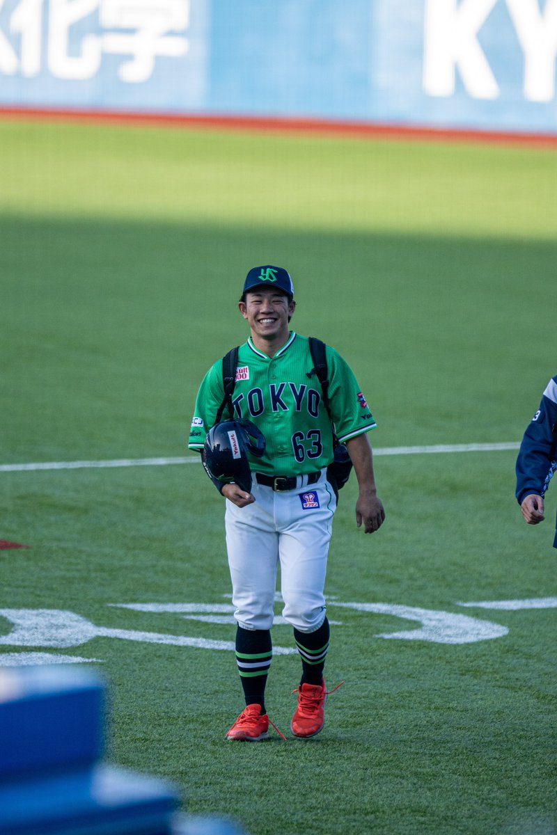 『TOKYO』都民、増田珠。 #増田珠 選手 #横浜高校 #swallows