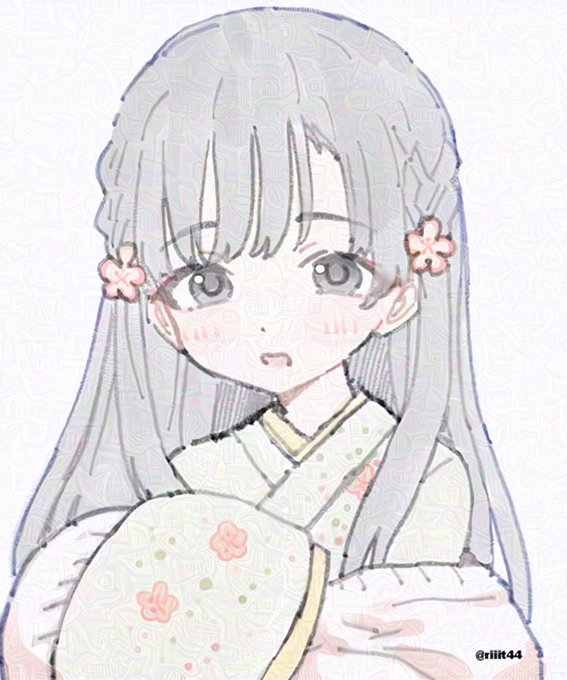 「花 着物」のTwitter画像/イラスト(新着)