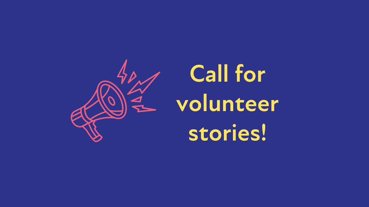 We're gathering volunteer stories from heritage organisations in Scotland to share throughout #VolunteersWeekScot (3-9 June). If you have a story to share, get in touch with us: makeyourmark.scot/call-out-share…