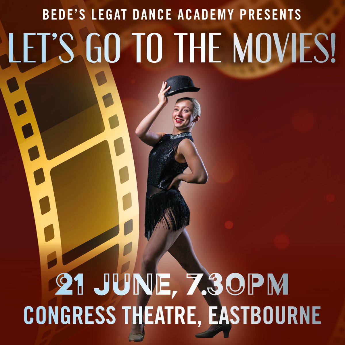 Bede's Legat Dance Academy presents 'Let's Go To The Movies!” at the Congress Theatre on 21 June. From classical ballet numbers to contemporary hits, Bede's Legat dancers are ready to transport you to the silver screen: tinyurl.com/4b4hpc5v