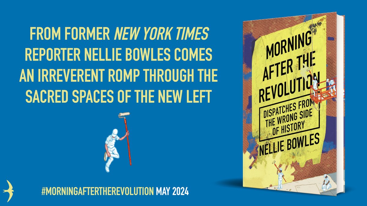 Award-winning journalist @NellieBowles speaks with Toby Young about #MorningAftertheRevolution with @SpeechUnion on 3 June 🧱 Find out more 🎟️ shorturl.at/rswPZ