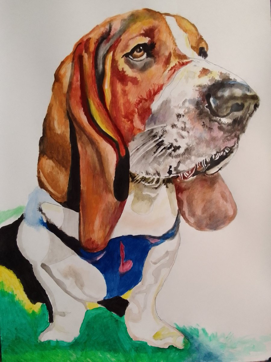 #bassethound #hound#dogs #animals #acrylicpaintings #paintings #contemporaryart #artforsale #contemporaryartists #art #puppy #modernart #saatchiart #artists
saatchiart.com/art/Painting-B…