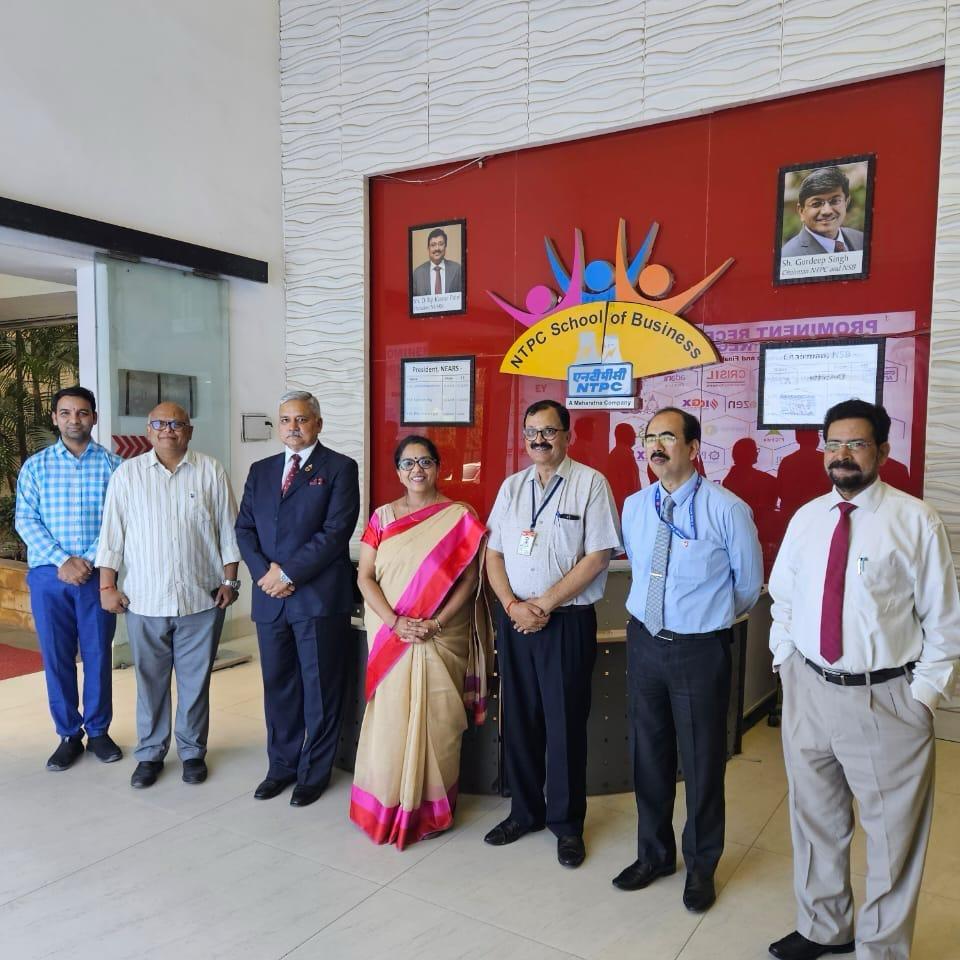 NSB had the honour of hosting Maj Gen Rajesh Kumar Jha, AVSM** (Rtd.), presently Director (Personnel) NEEPCO India as part of #Vyaakha Series. He shared invaluable insights with future #Energy Leaders.
#Bschool #NSB #Noida #EnergyManagement #NTPC #NEEPCO #Leadership