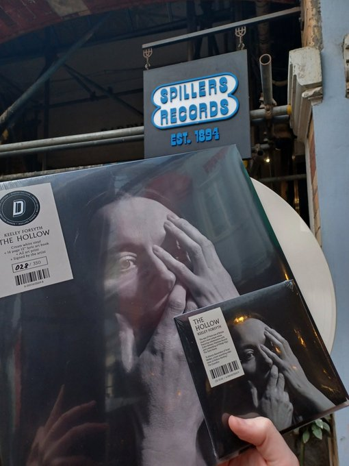 Happy @dinkededition release day to @keeleyforsyth 'The Hollow' ❤️ The positive reviews are already pouring in from @MOJOmagazine @uncutmagazine + more Captivating, cathartic, a truly singular release Dinked still avail here atm - £28.99 (but not many!) CD also avail - £11.99