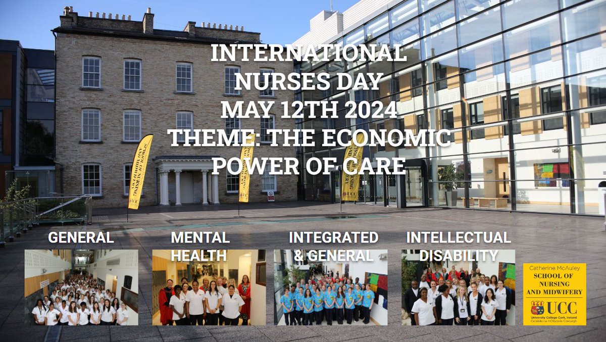 This Sunday May 12th is International Nurses' Day. On this day, we celebrate all our students and the amazing nurses who support them in clinical practice #IND2024